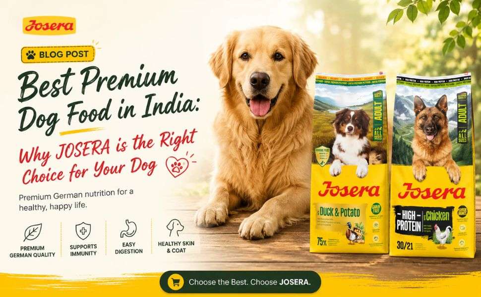 Best Premium Dog Food in India: Why JOSERA is the Right Choice for Your Dog