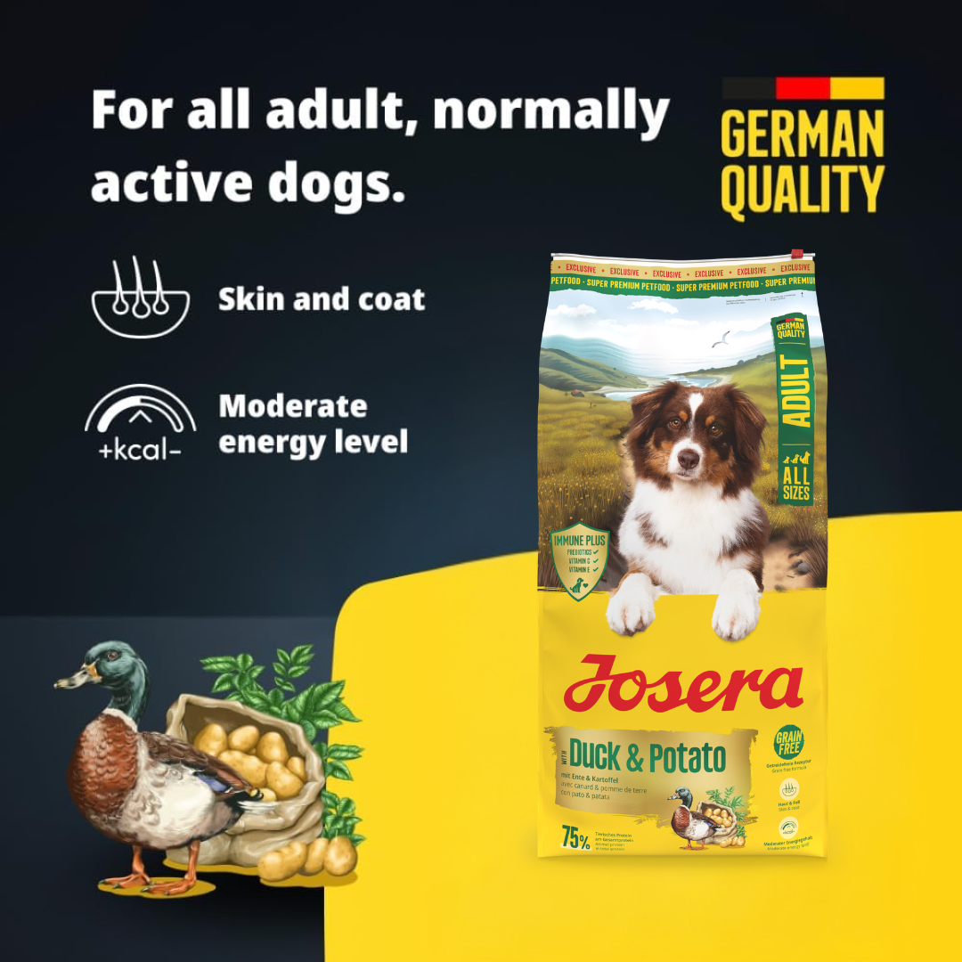 JOSERA DUCK & POTATO DOG FOOD